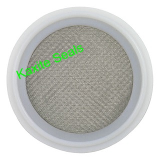 PTFE Tri kranpon ekran Sanitè jansiv ak SS 316 may